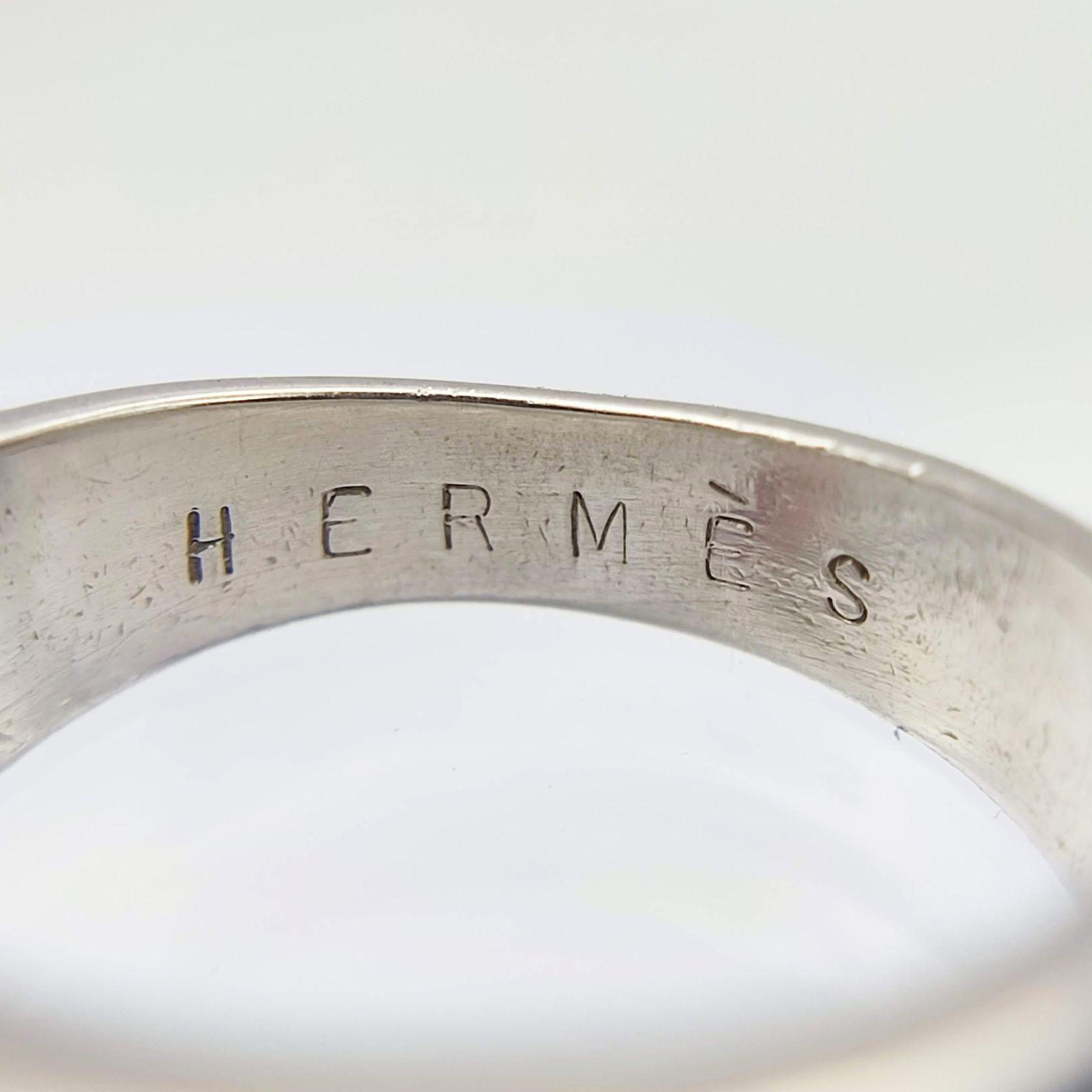 美品】HERMES エルメス セリエ リング コンビ シルバー925×K18