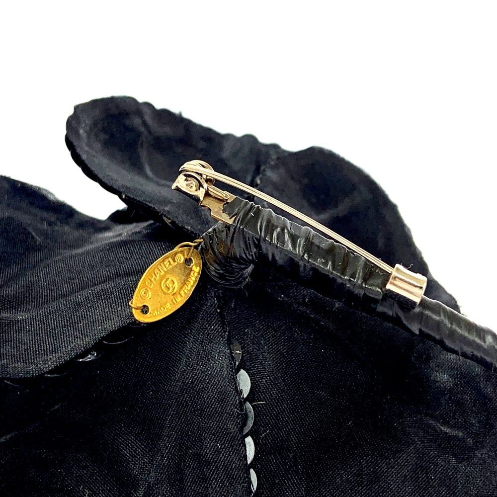 中古】【箱付き】 CHANEL シャネル スパンコール カメリア
