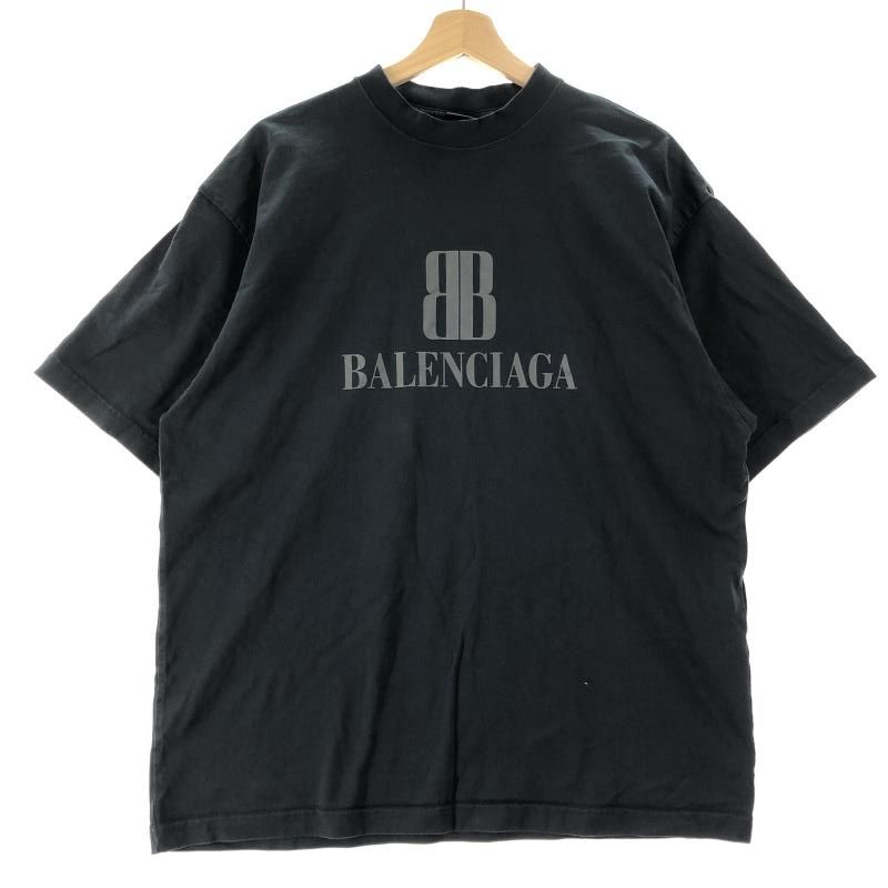 中古】BALENCIAGA 25AW Medium Fit T-Shirt Tシャツ S 764235-TSVU4 