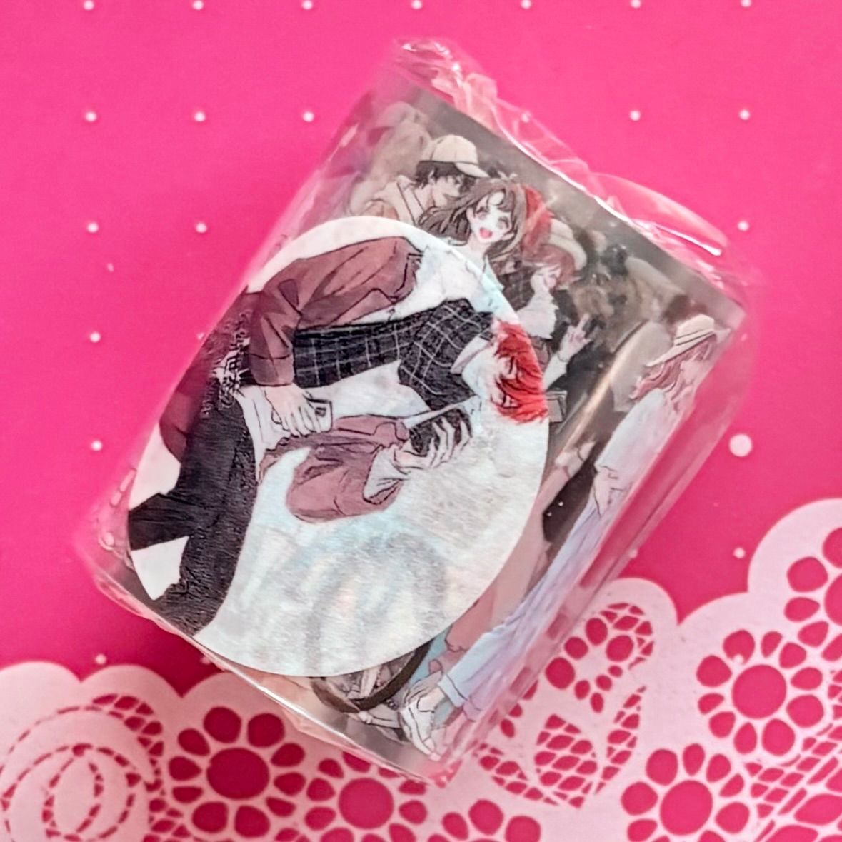 PET 缤纷世态2小 4.8cm×5m 海外マスキングテープ 海外マステ