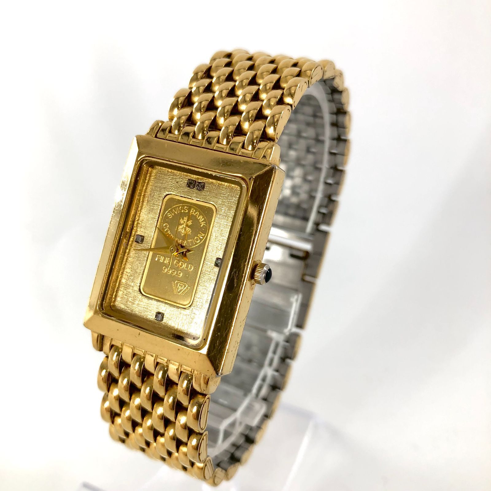 INGOT インゴット SWISS BANK スイスバンク 1g gold bar 999.9 SK-141 