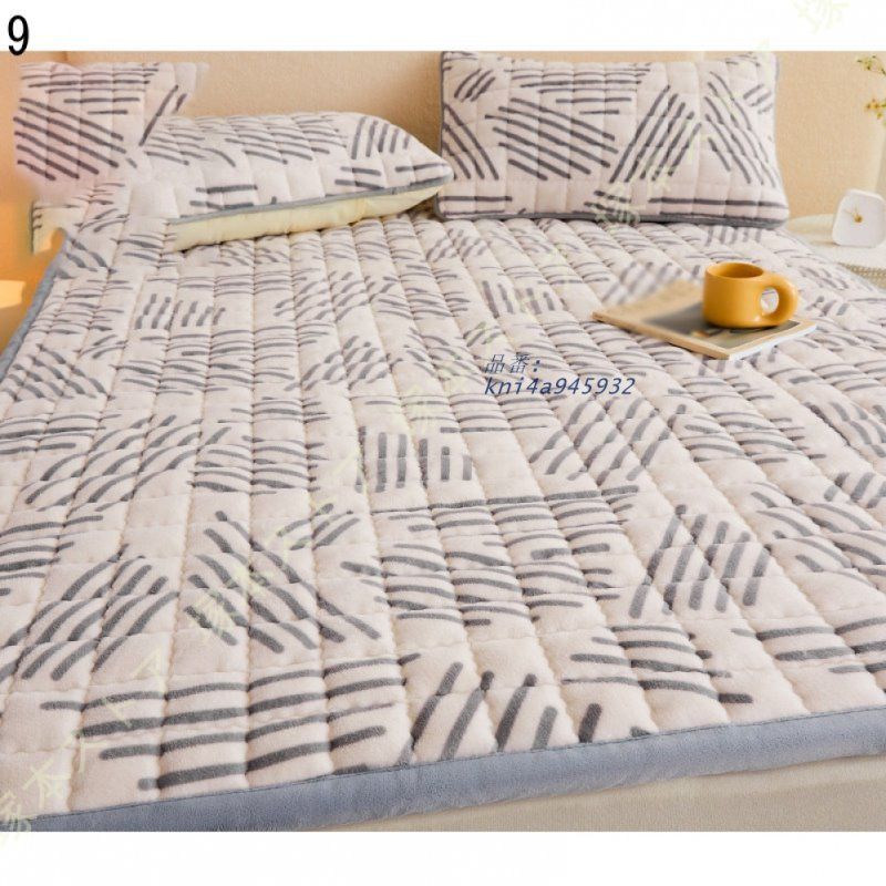 寝具 ベッドシーツ 冬 ベッドパット あったか 吸湿 四隅ゴム付 防臭 発熱 保温力 抗菌 パッドシーツ マットレスパッド フランネル 敷パッド 冬に最適 洗える kni4a945932 MARWIL-DEMENAGEMENTS_CH