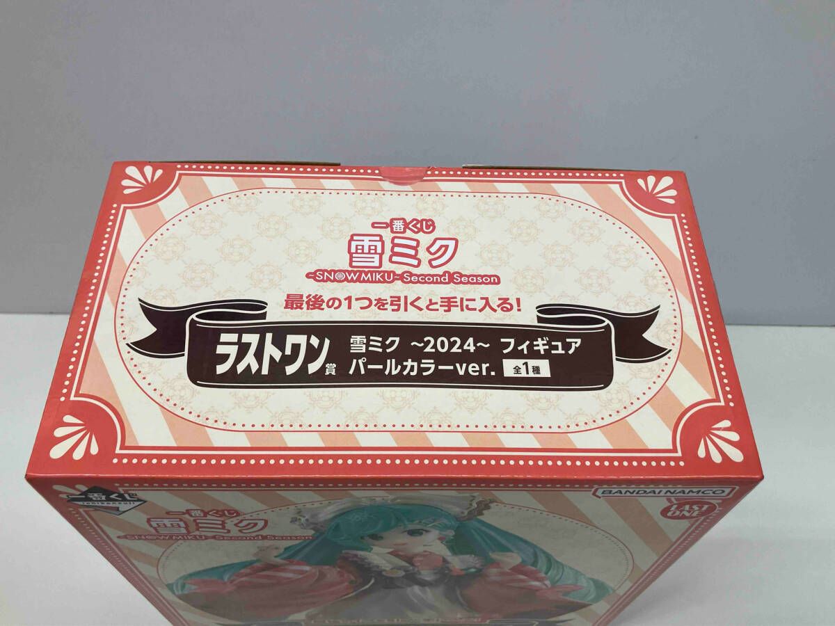 未開封品 ラストワン賞 初音ミク 雪ミク ~2024~ パールカラーver