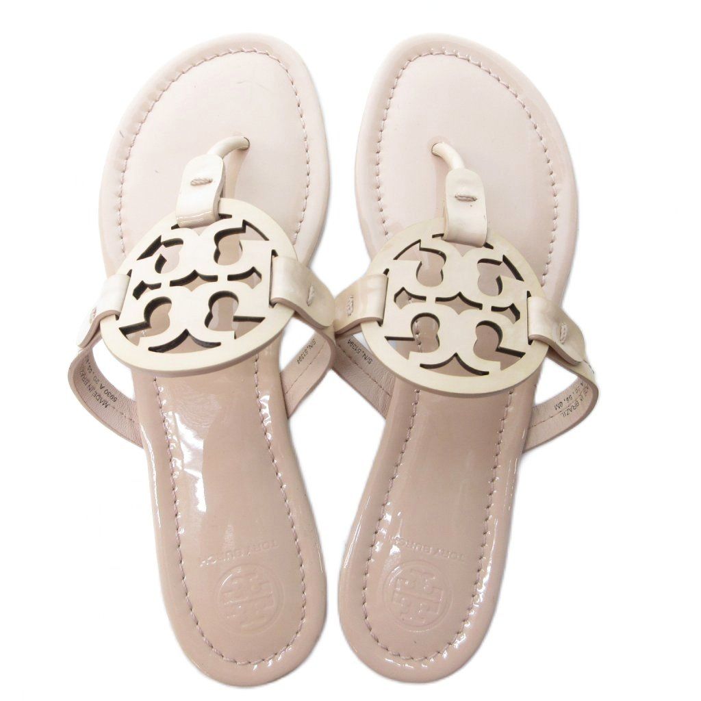 トリーバーチ TORY BURCH 美品 トングサンダル ミュール フラット