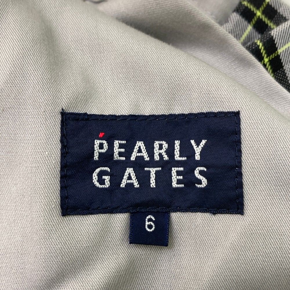 サイズ：6 PEARLY GATES パーリーゲイツ パンツ チェック柄