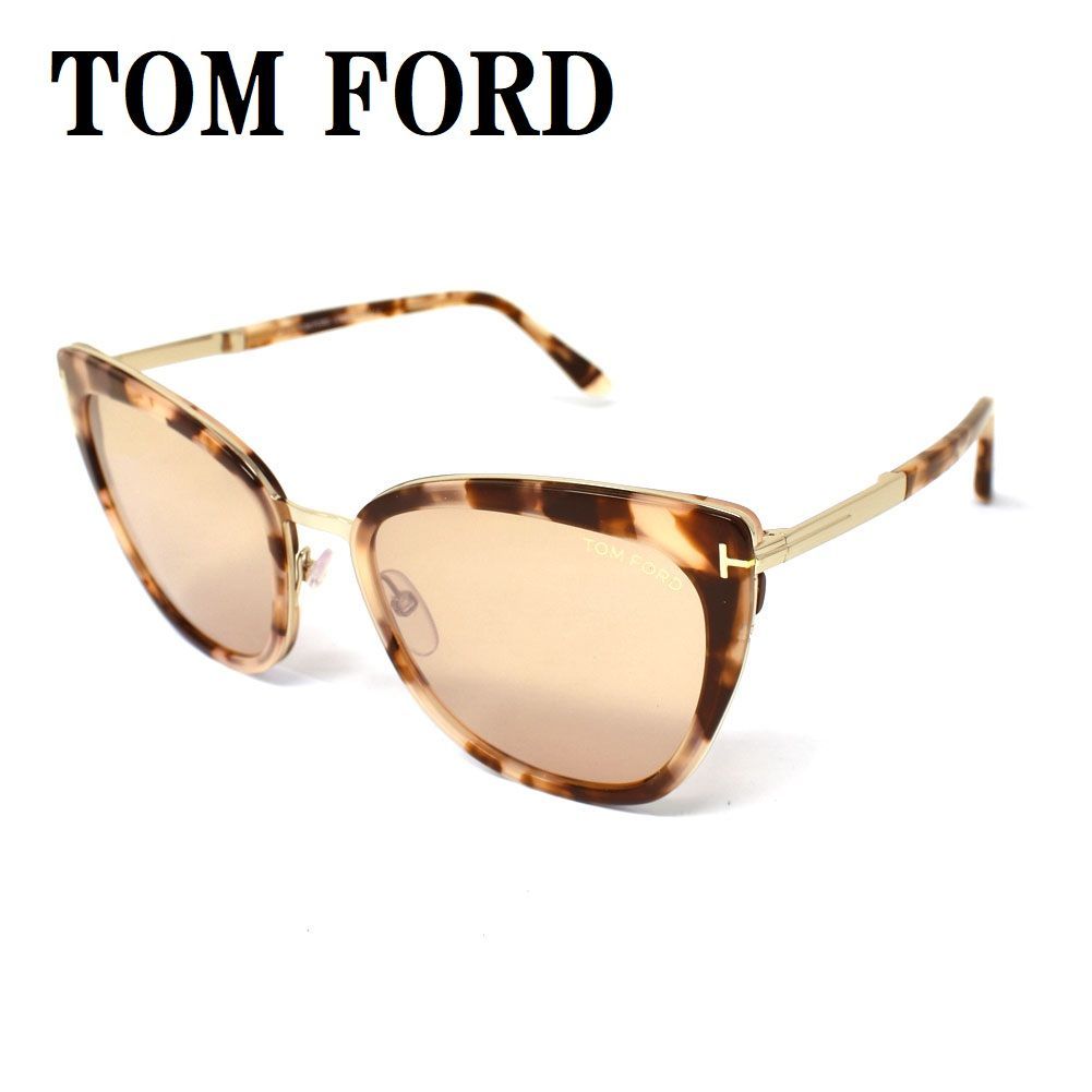 トムフォード TOM FORD TF717 55G 57 Simona サングラス アジアンフィット アイウェア メガネ 眼鏡 UVカット  紫外線カット ブラウン ゴールド ハバナ