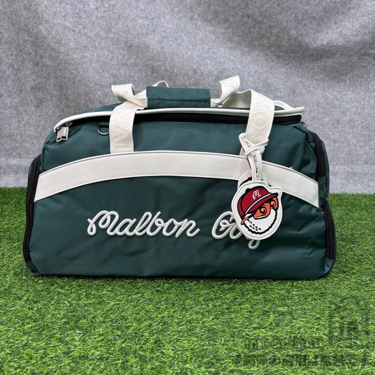 マルボン ゴルフ Malbon ボストンバッグ ショルダーバッグ グリーン 軽量 マルボン ゴルフ Malbon ボストンバッグ ショルダーバッグ グリーン