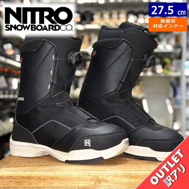 ラスト1点】 【OUTLET】24-25 NITRO TANGENT BOA カラー:BLACK