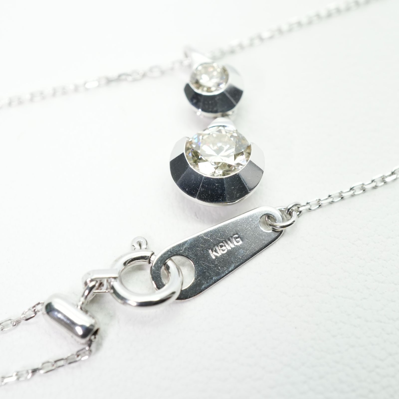 カシケイ K18WG ダイヤモンド ドッツ 0.40ct/24-5374S - メルカリ 