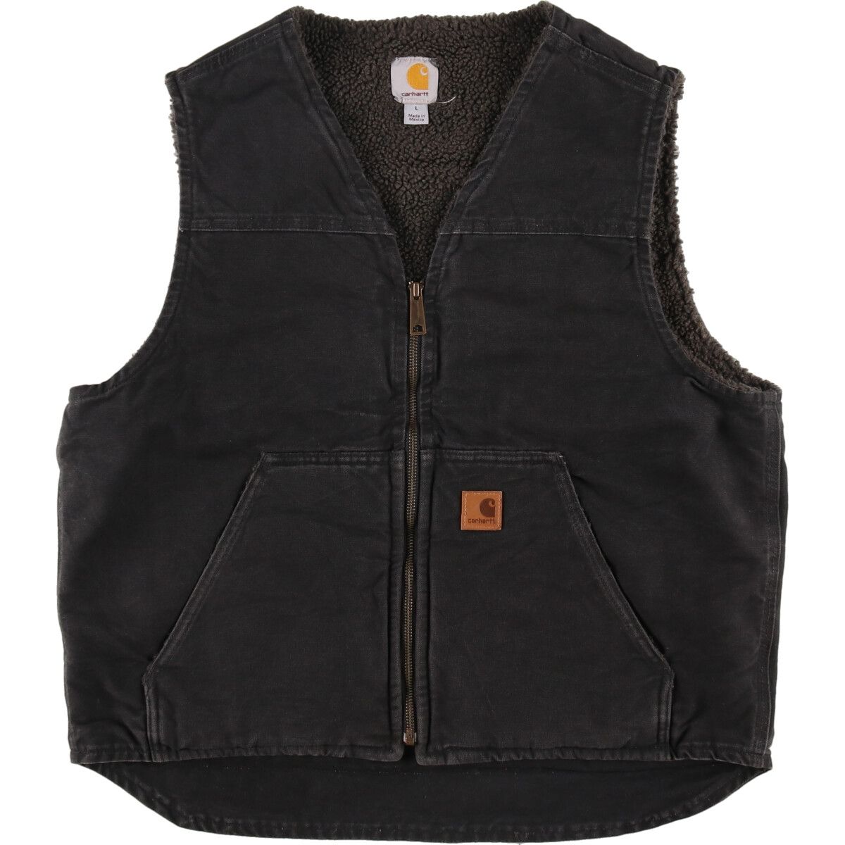 古着 カーハート Carhartt ダックベスト メンズL相当/eaa491813