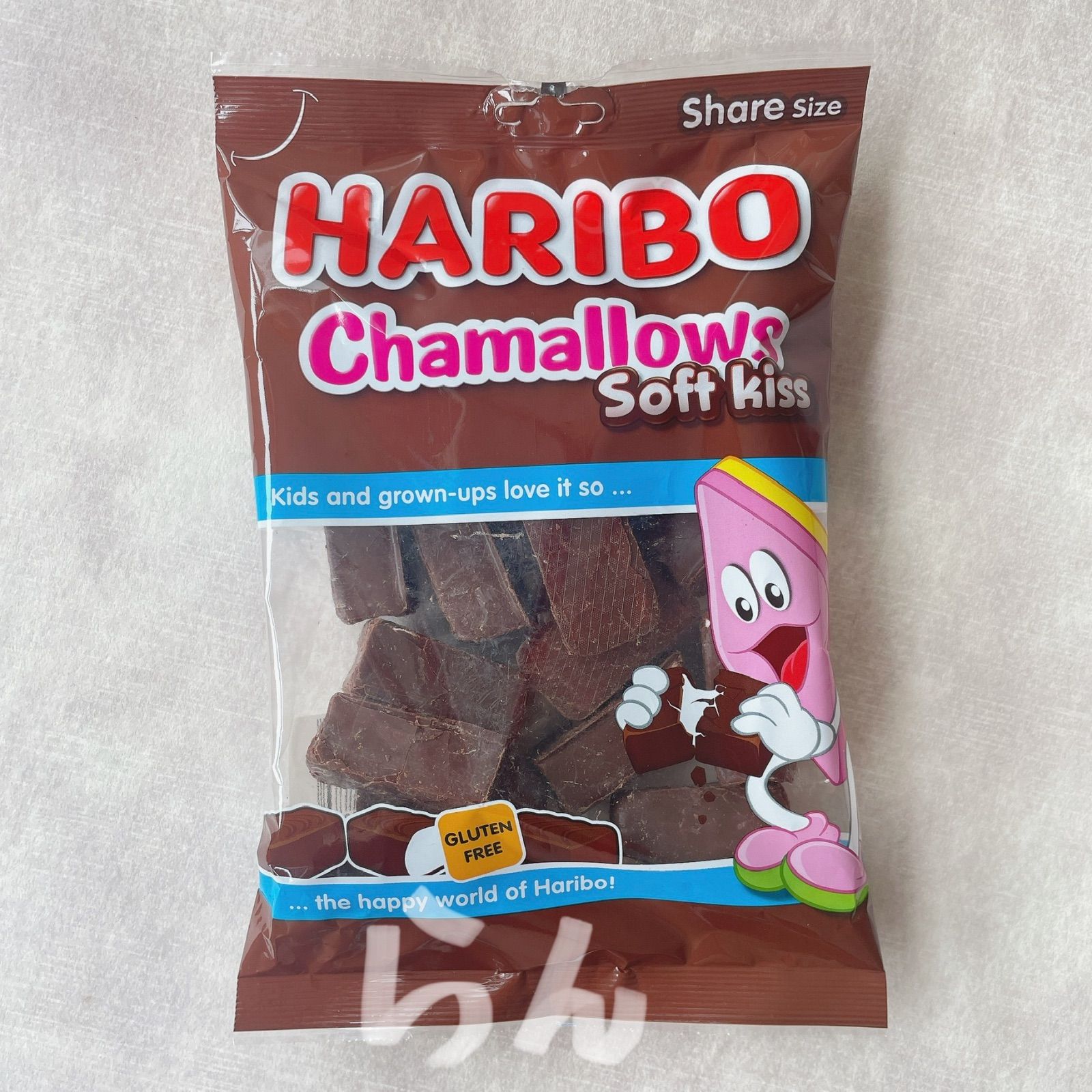 HARIBO【日本未販売】chamallows choco soft kiss HARIBO【日本未販売】chamallows soft kiss 200g チョコ