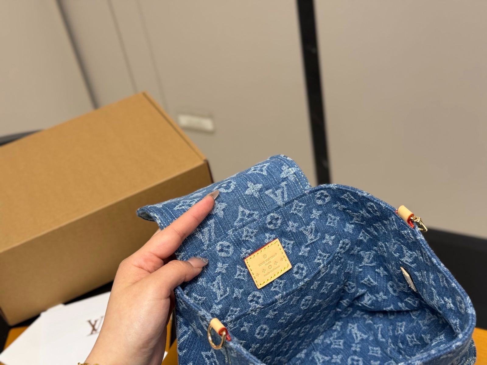 今日特価】Louis Vuitton Denim Backpack ルイヴィトン デニム
