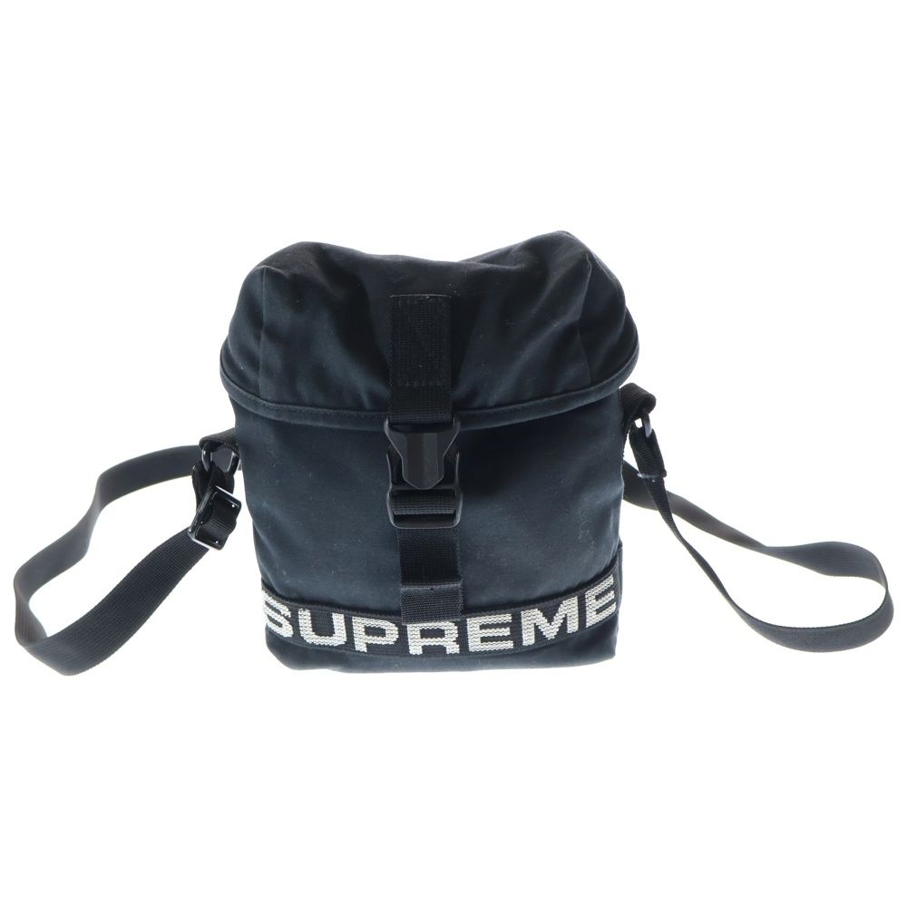 Supreme Bag 23SS シュプリーム ショルダーバッグ ブラック SUPREME (シュプリーム) 23SS Field Side Bag フィールドサイド