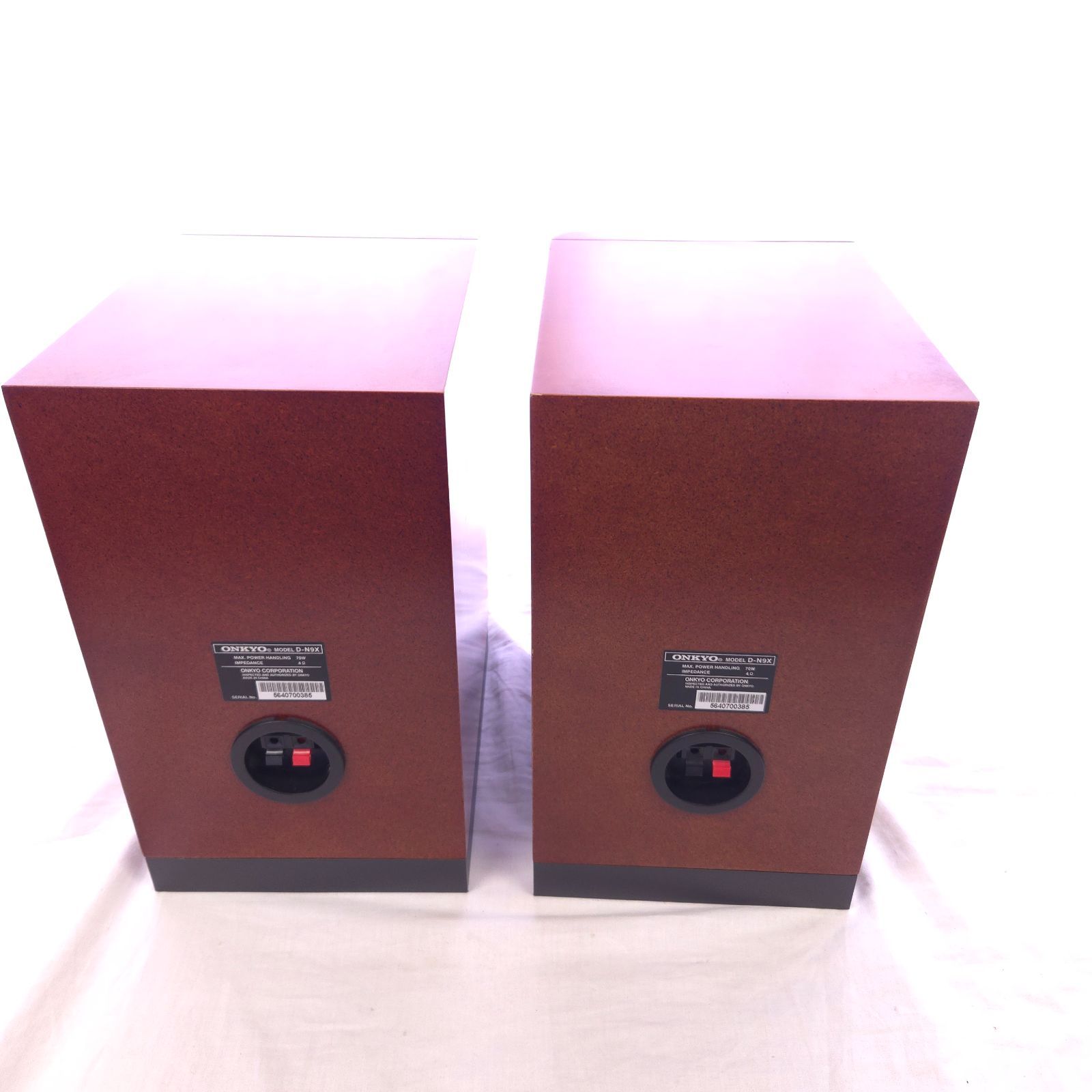 ONKYO オンキョー ペアスピーカー D-N9X 送料無料 - メルカリ