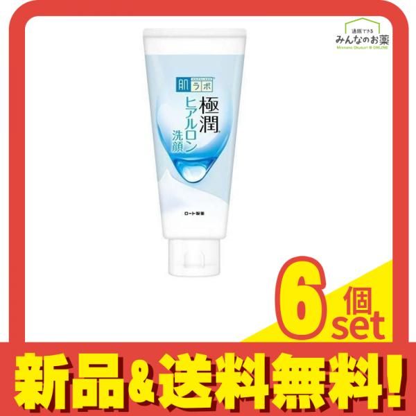 肌ラボ 極潤 ヒアルロン洗顔フォーム 100g 6個セット まとめ売り
