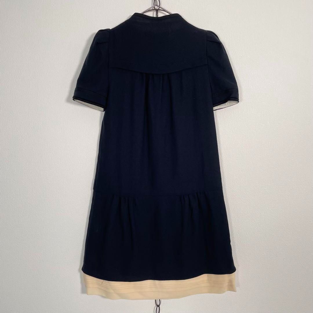 00s MARC BY MARC JACOBS ウール 半袖ワンピース Y2K マークバイマーク