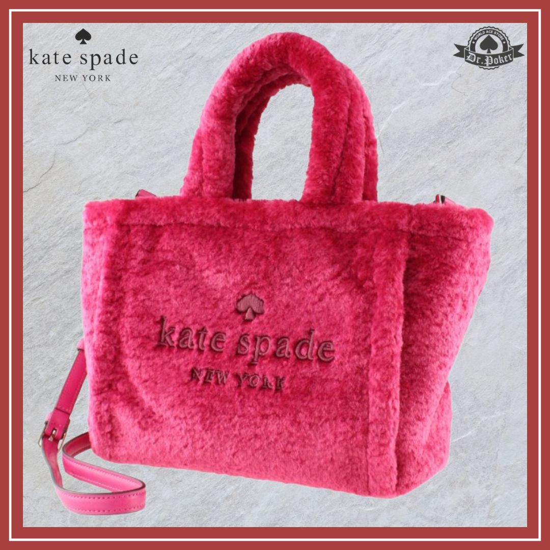 kate spade ファーバッグ-