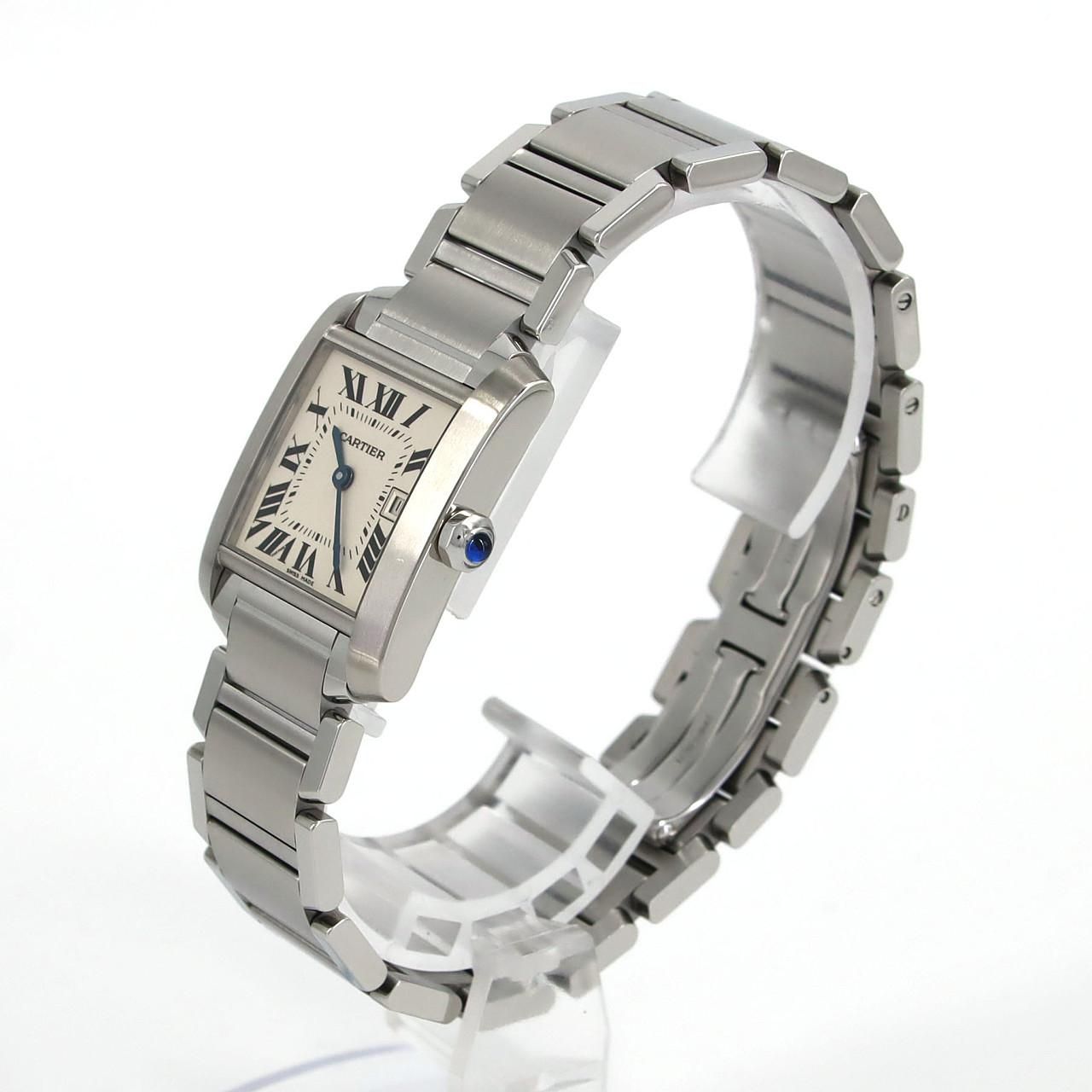 新品)CARTIER カルティエ タンク フランセーズ MM W51011Q3