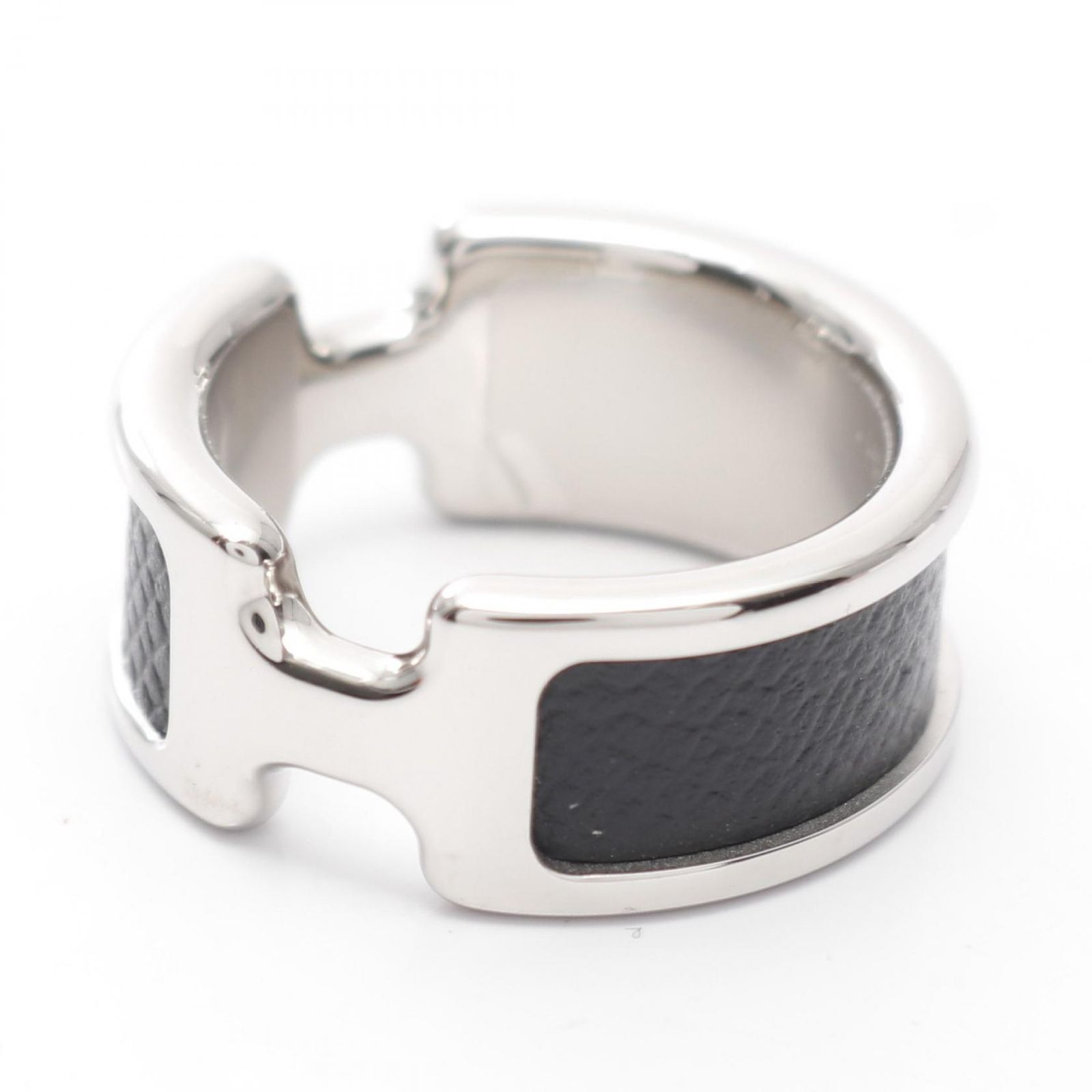 【HERMES】ブラック×シルバー クール指輪 ☆ Maillon リング 楽天市場】エルメス（サイズ（指輪）12号）（指輪・リング