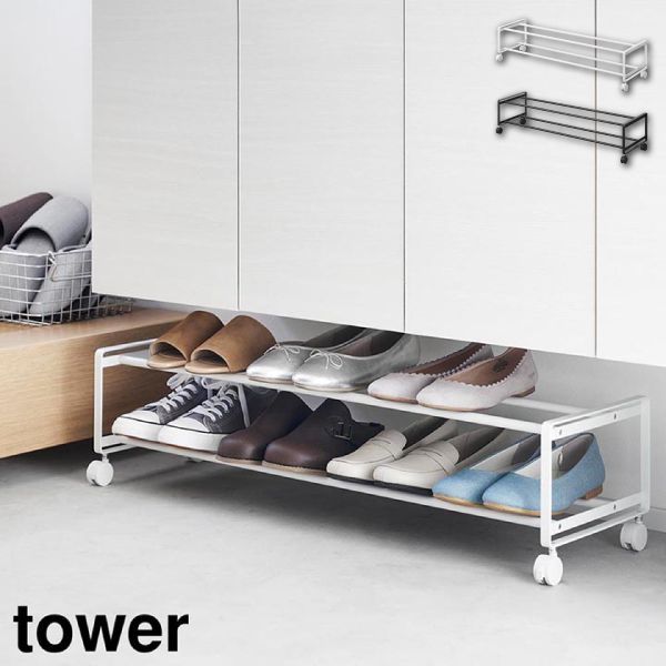 CD tower タワーラック　ポストモダン　ブラック　レトロ　昭和 90's ポストモダン CDラック CDタワー ブラック ヴィンテージ