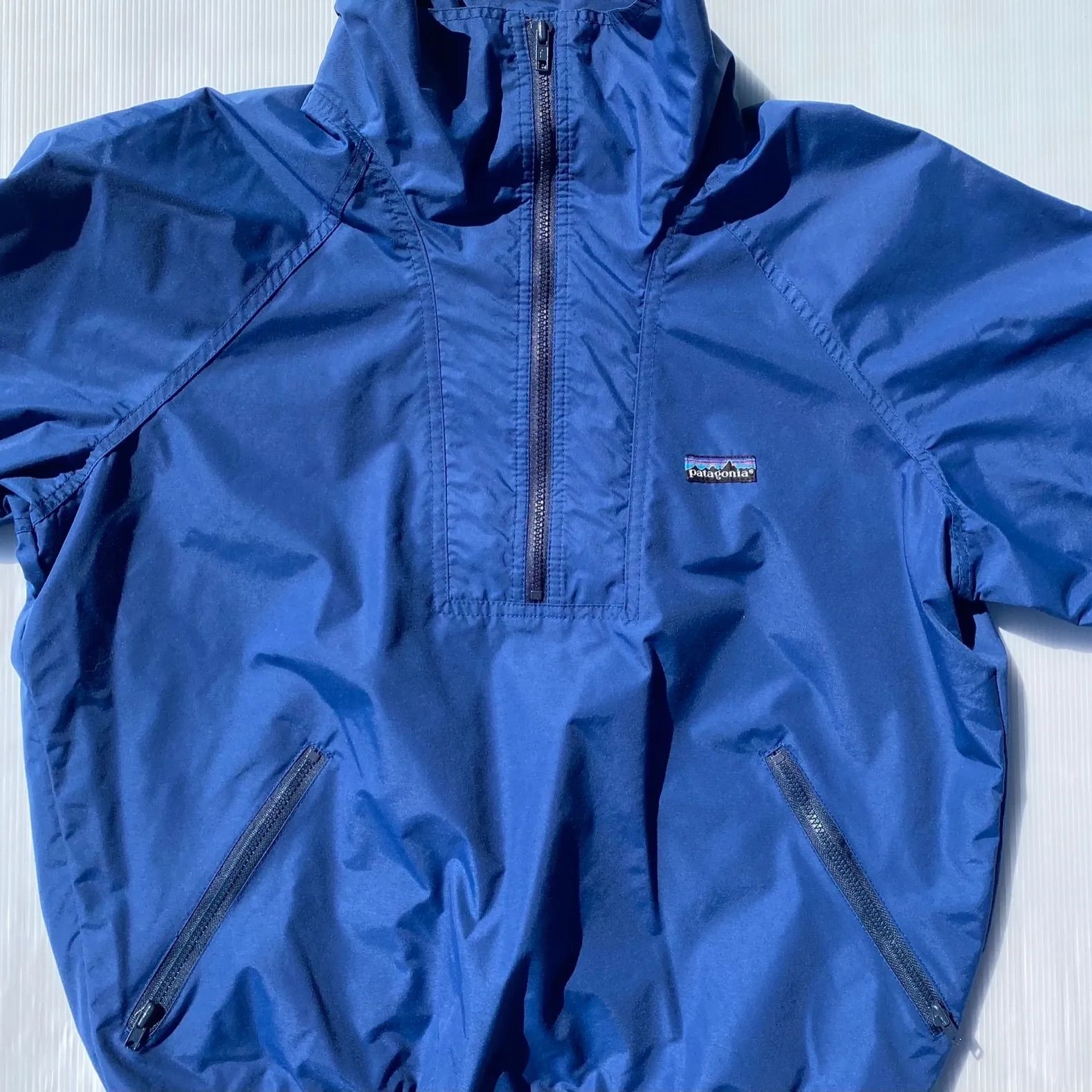 80's】USA製 Patagonia ハーフジッププルオーバー パタゴニア ロイヤル