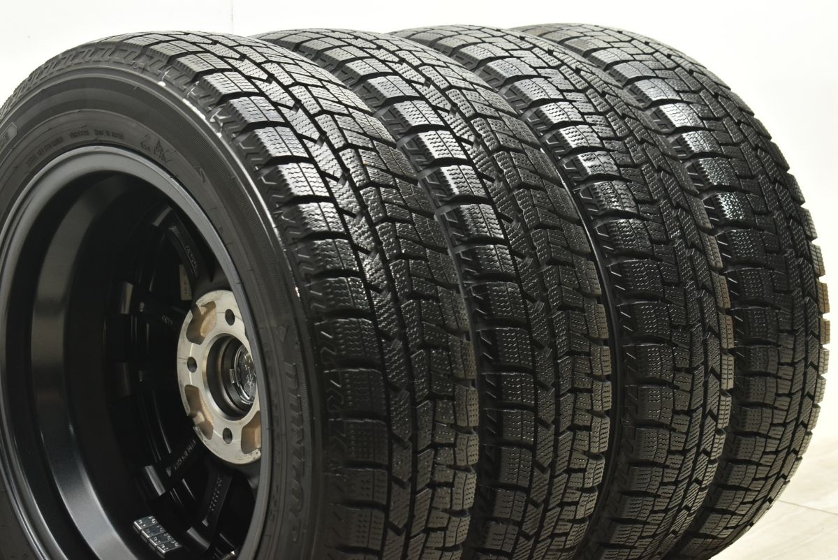 送料無料] バリ溝！8.5分☆スズキ ワゴンR 純正 155/65R14