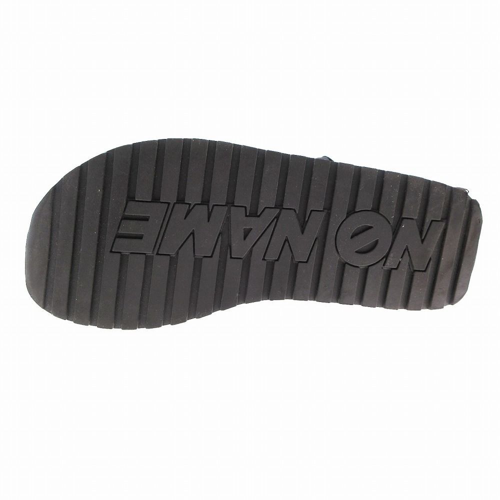 極美品 ノーネーム NO NAME REFLEX-41204 BLACK リフレックス 厚底 