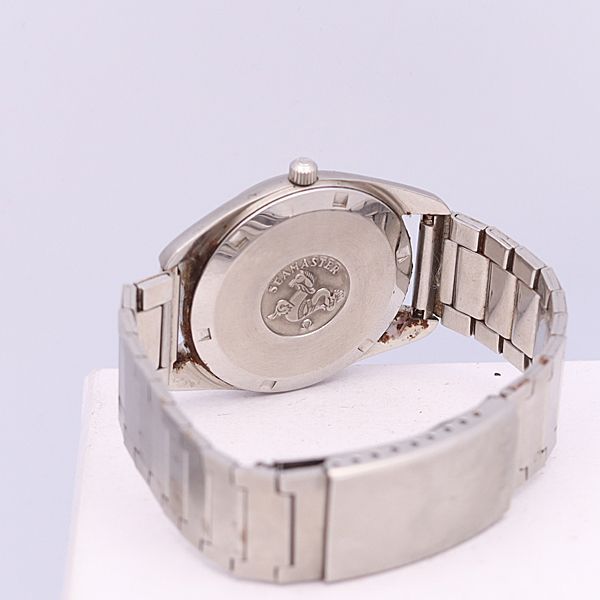 オメガ シーマスター メンズ 腕時計 自動巻き AT デイト シルバー文字盤