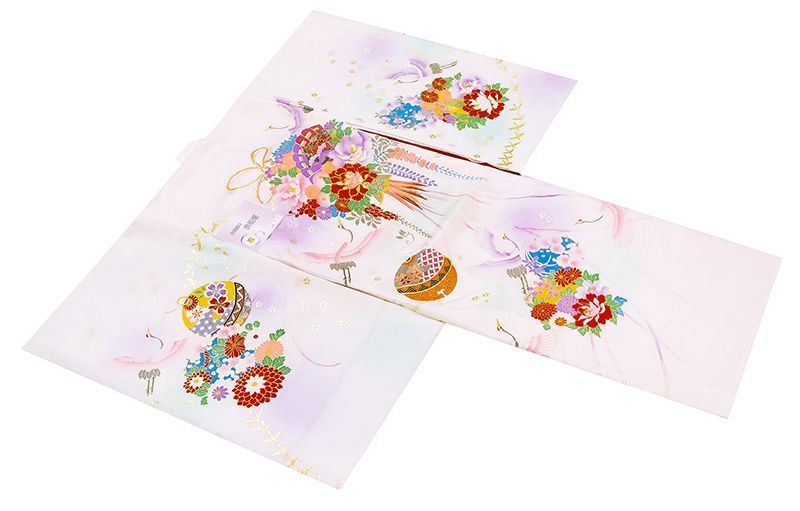 記念感謝祭新品正絹特撰京友禅伝統工芸染祝い王朝花まり