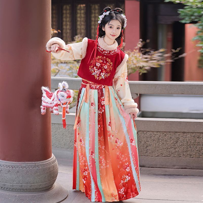 秋冬 熙春 漢服 舞台学園祭|パーティー卒業 古風 コスプレ