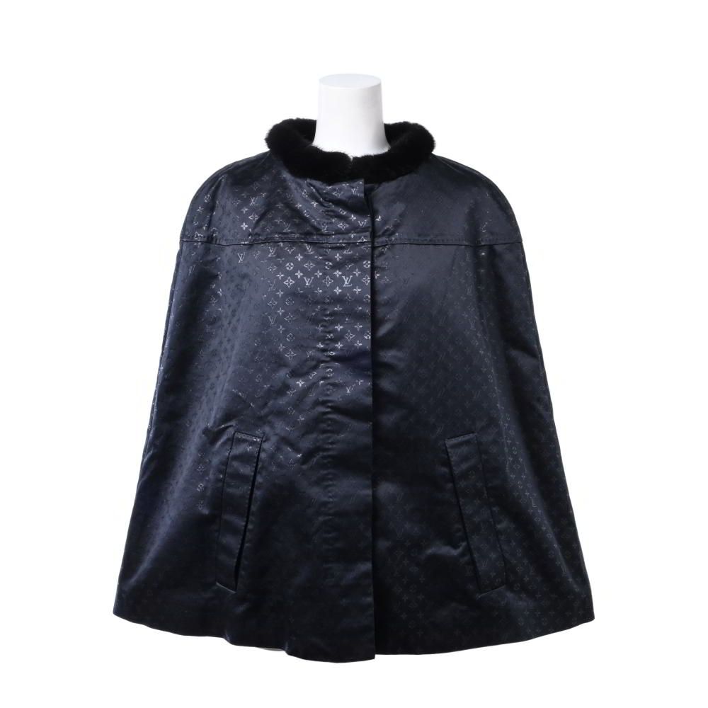 LOUIS VUITTON ライナー付き モノグラム シルク ボレロ ケープ - メルカリ 