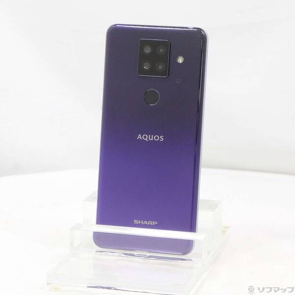 AQUOS sense4 plus パープル スマホ simフリー 美品 AQUOS sense 「新品 未使用品」 simフリー Sense4 Plus SH-M16