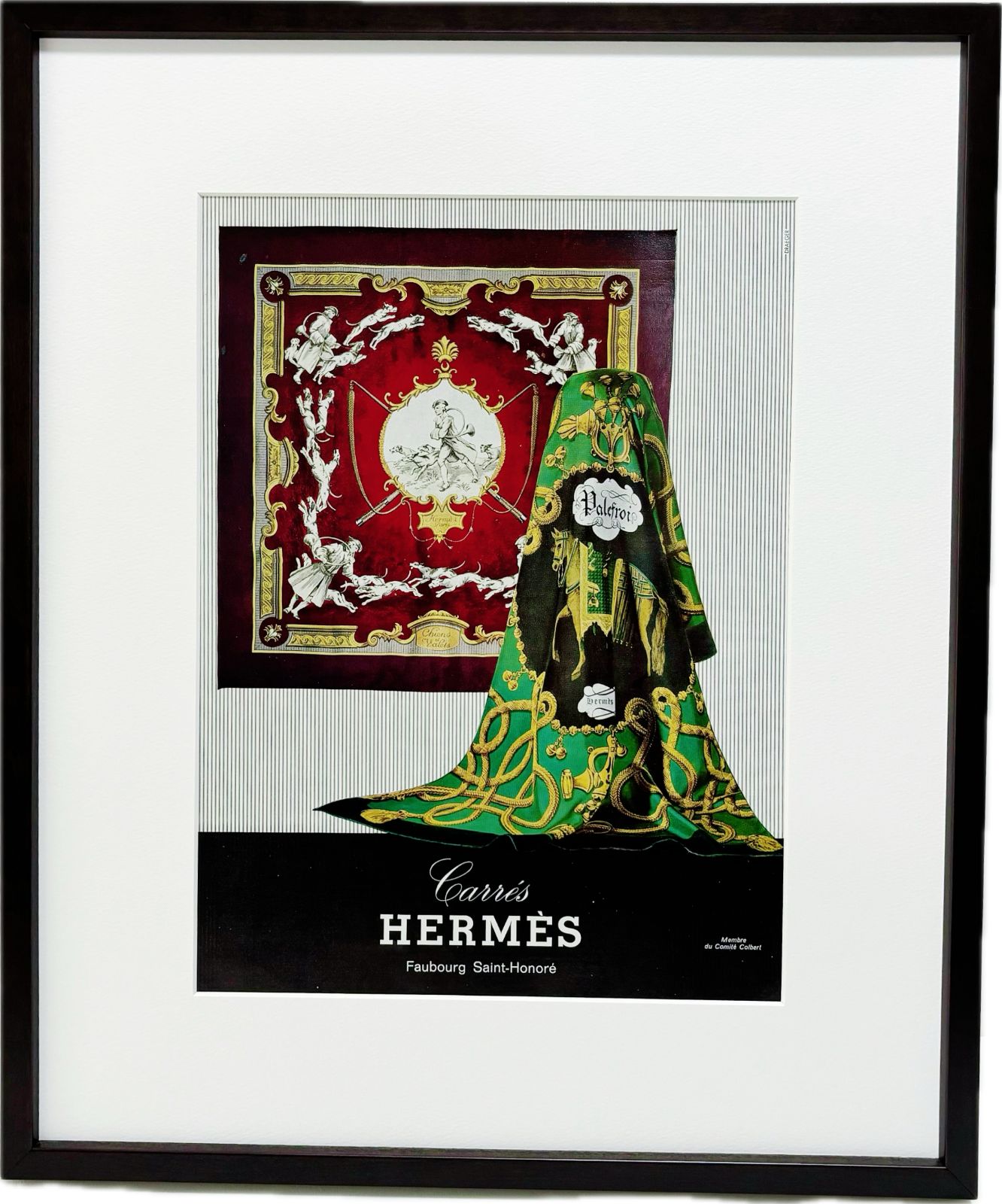 1960 広告＞HERMES エルメス ポスター ヴィンテージ アートポスター 