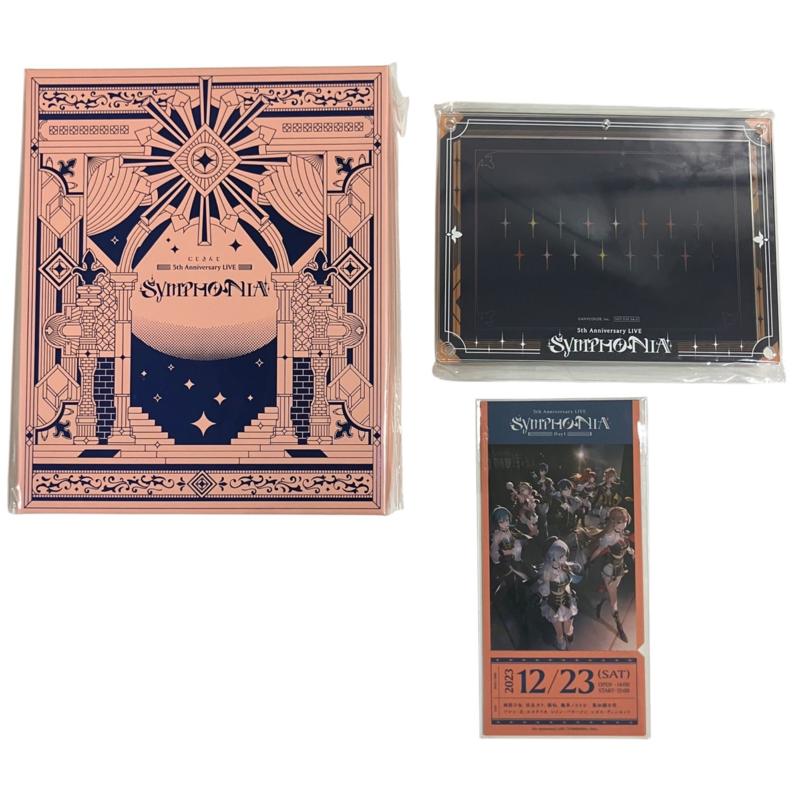 にじさんじ 5th Anniversary LIVE 「SYMPHONIA」 Blu-ray｜にじさんじ