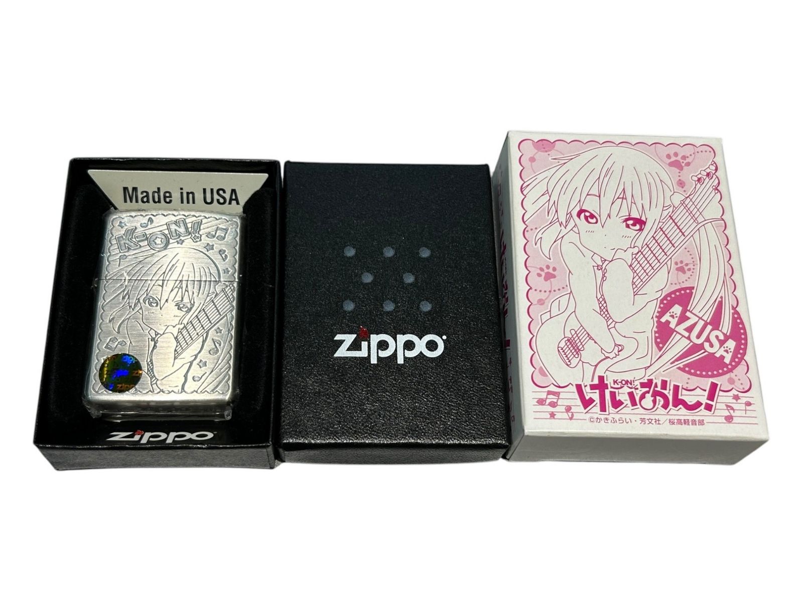 zippo けいおん！　 中野梓　2010年製　外箱付き zippo けいおん！ 中野梓 2010年製 外箱付き - メルカリ