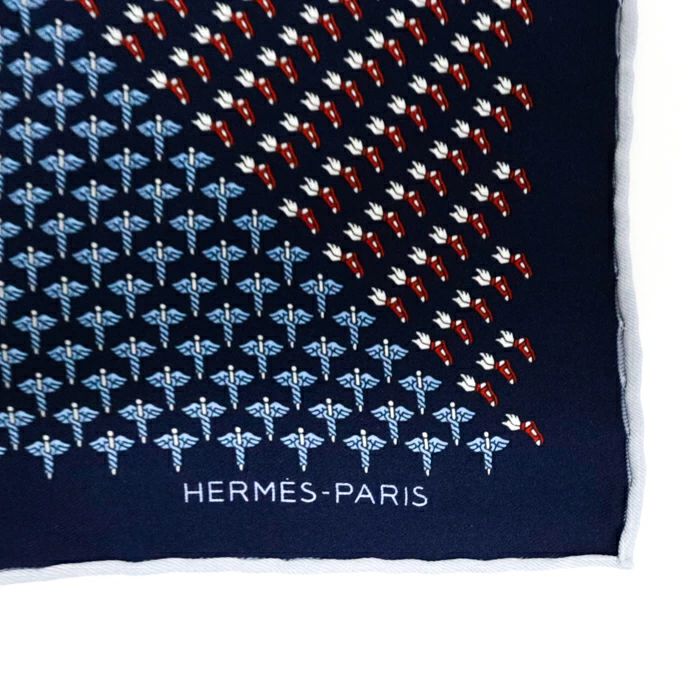エルメス HERMES スカーフ カレ 45 シルク100％ プチカレ シルク