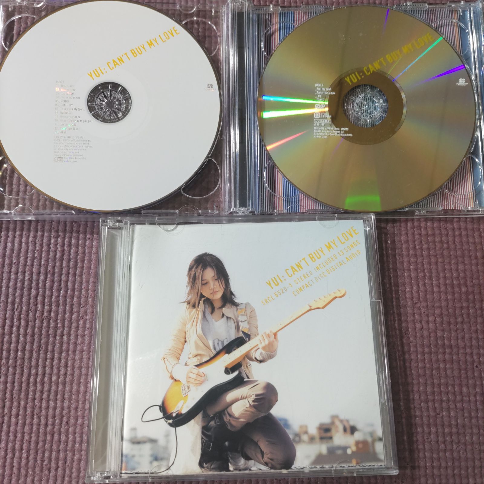 YUI アルバムコレクションセット WHITE BOOK』付 初回生産限定盤W購入セット】 YUIベストアルバム