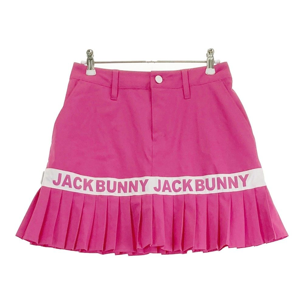 サイズ：1 JACK BUNNY ジャックバニー  インナー付 プリーツスカート  ピンク系 [240101291807]# ゴルフウェア レディース ストスト