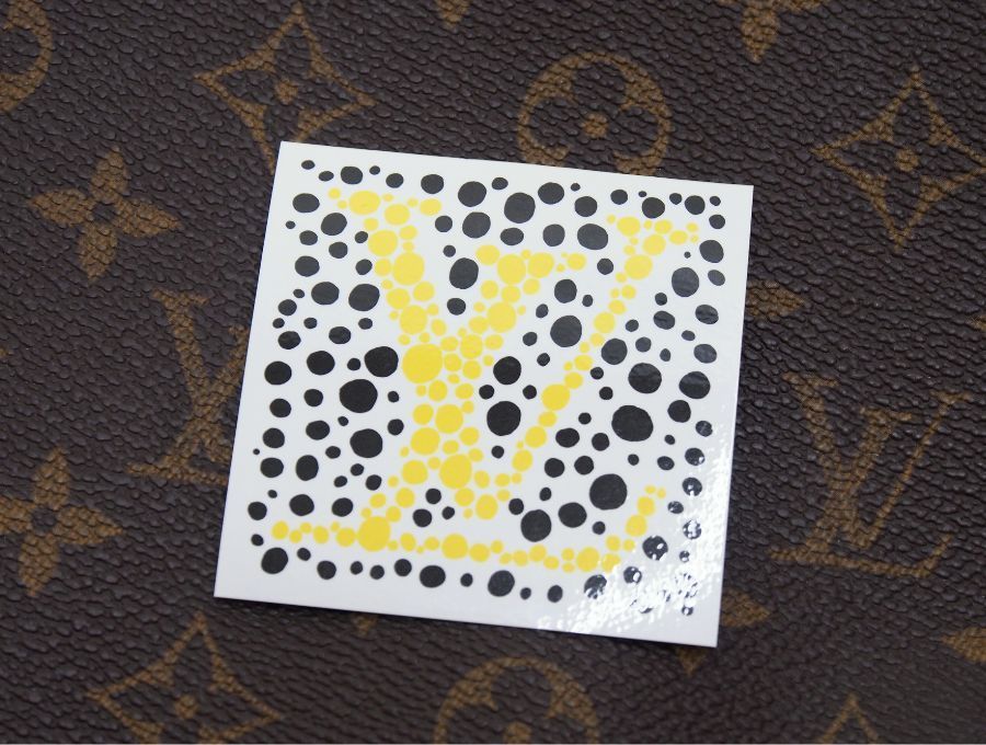 Used 開封品】ルイヴィトン LOUIS VUITTON ノベルティ シール LV