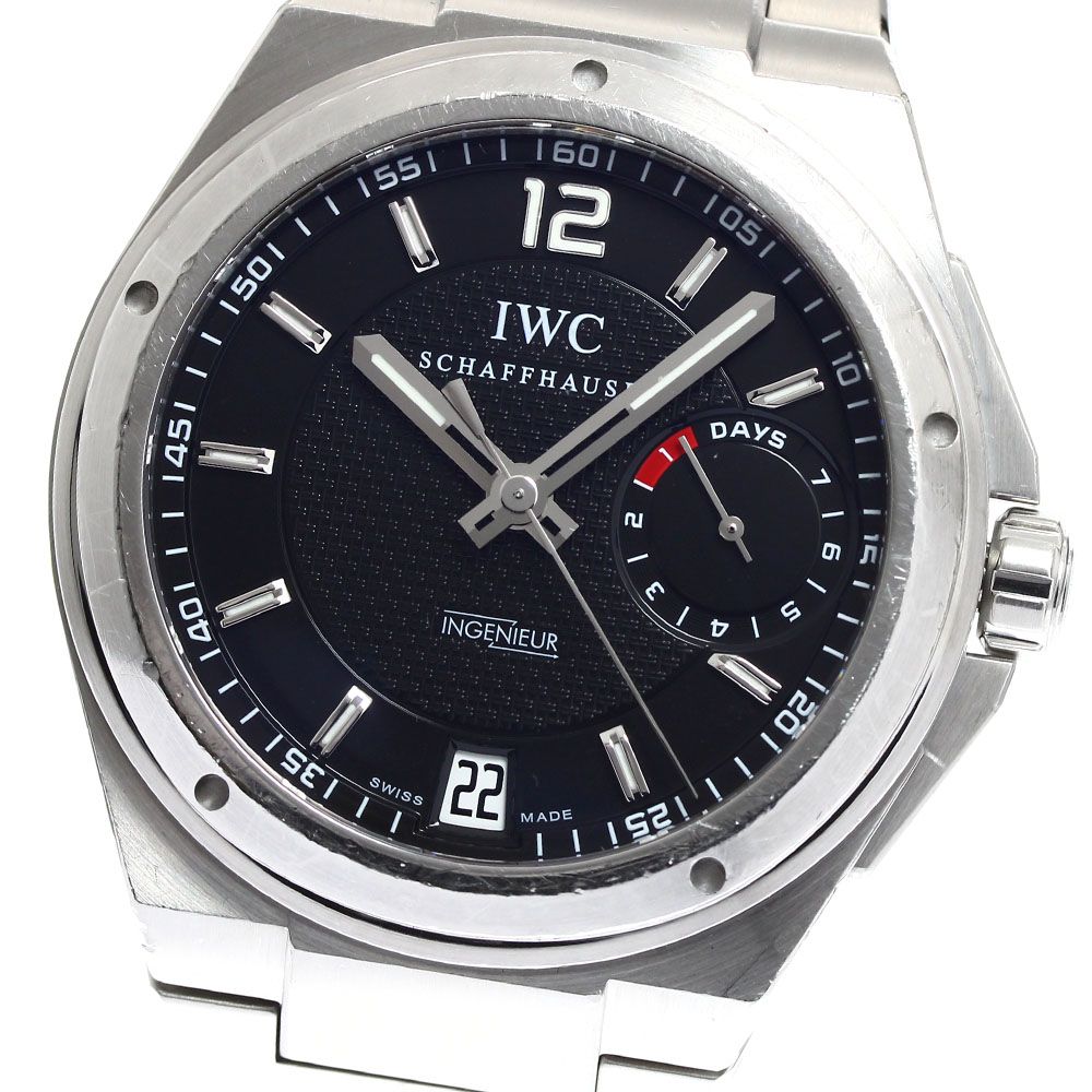IWC IWC SCHAFFHAUSEN IW500501 ビッグインヂュニア 7デイズ 自動巻き メンズ 保証書付き_908410 IWC IWC SCHAFFHAUSEN IW500501 ビッグインヂュニア 7デイズ 自動巻き