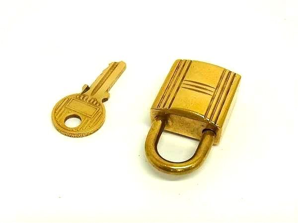 □美品□ HERMES エルメス カデナ 南京錠 パドロック 006 鍵