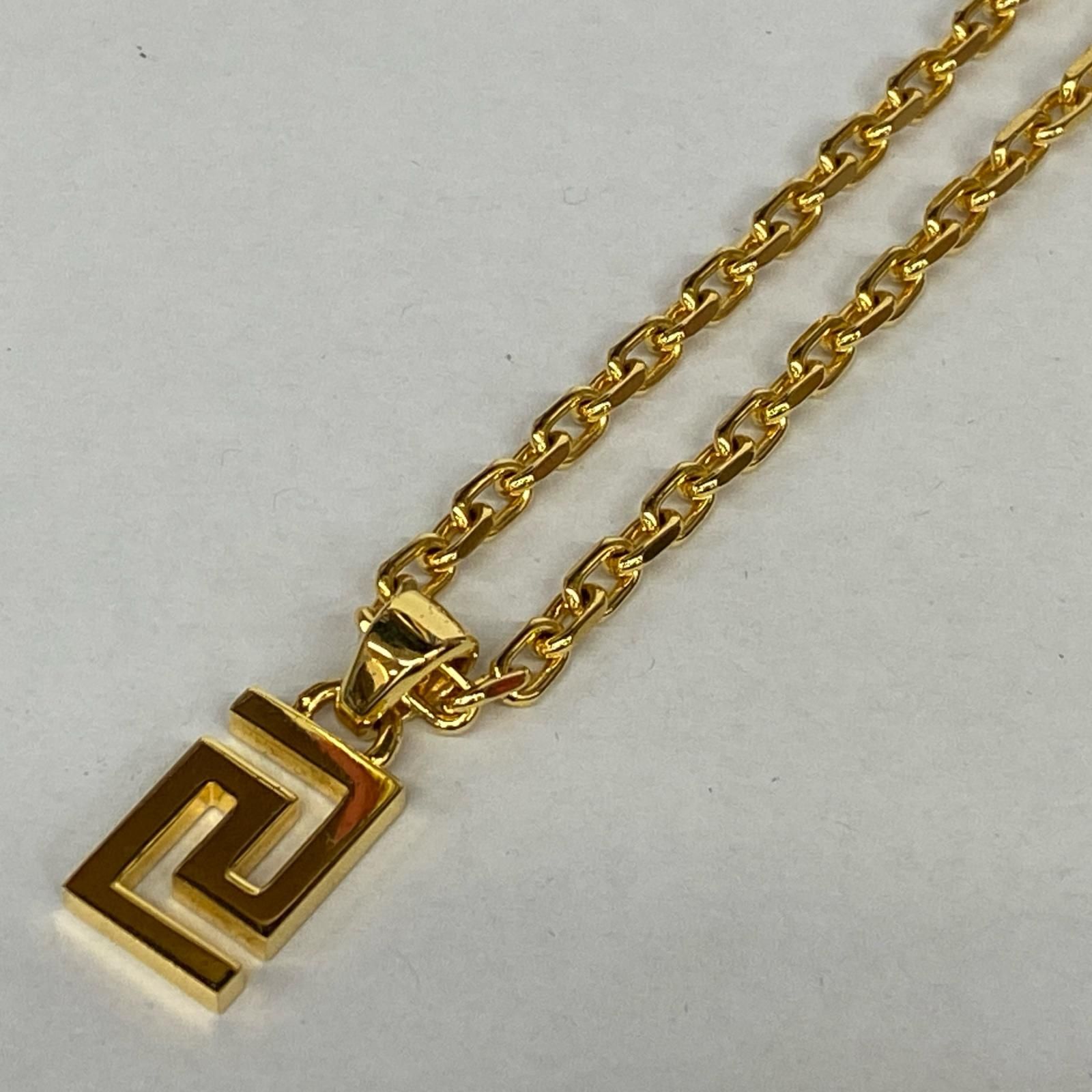 加古川店 VERSACE | ヴェルサーチ ネックレス グレカ ネックレス ゴールド 134