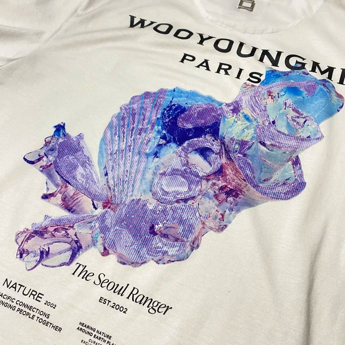 WOOYOUNGMI ウーヨンミ 25SS シェル パリス バックロゴ T シャツ 購入履歴 25SS WOOYOUNGMI(ウーヨンミ) 3D 囲い バックロゴ T