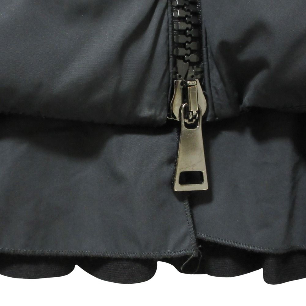 クリーニング済 MONCLER モンクレール CHENONCEAU 裾フリル ダウン