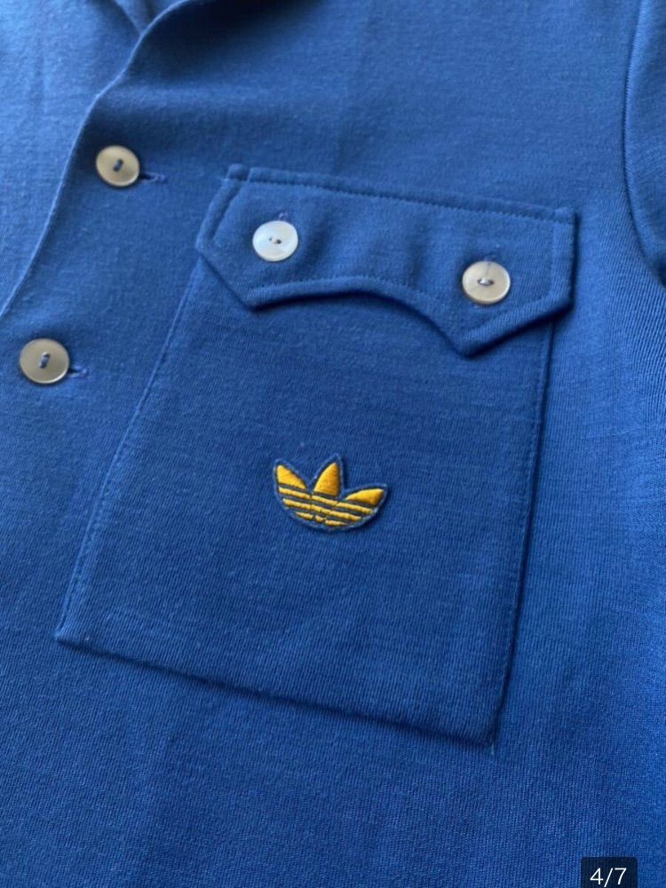 adidas ボタントラックジャケット 襟付き　ボタンジャージ　90s シャツ Yahoo!オークション - 80s 90s デサント adidas ボタン ジャージ