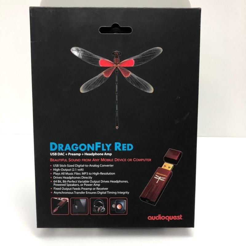 audioquest ヘッドホンアンプ・DAC DragonFly Cobalt MQA対応 ハイレゾ対応 AudioQuest ヘッドホンアンプ・DAC DragonFly Red AudioQuest