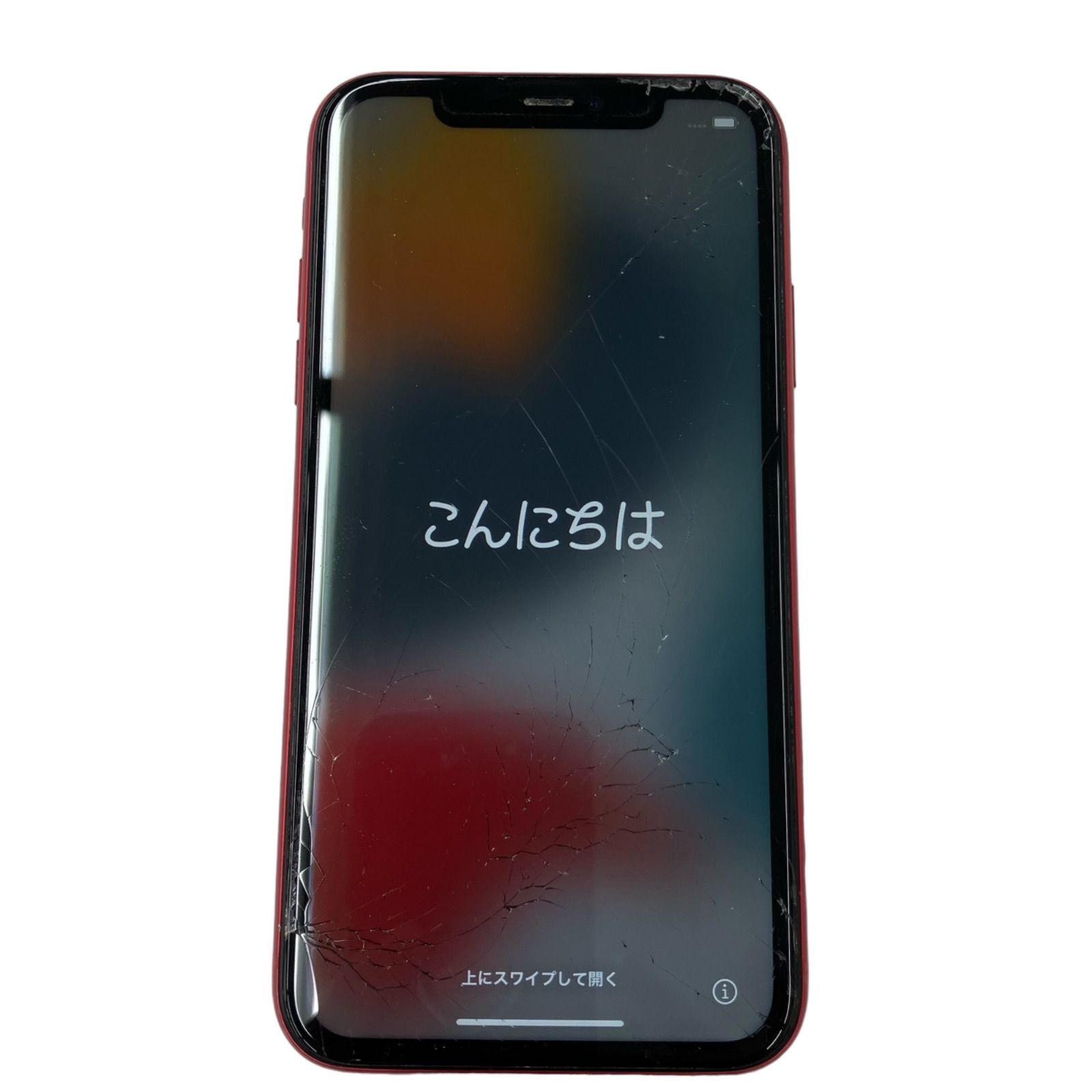 Apple iPhone11 64G　　MWLV2JA　損傷あり　初期化済み　No6