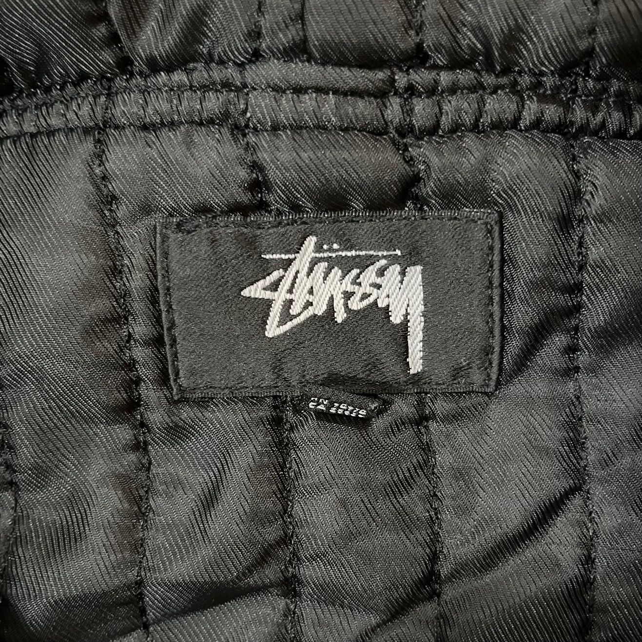 STUSSY 22AW ウォッシュド キャンバス ワークジャケット XL