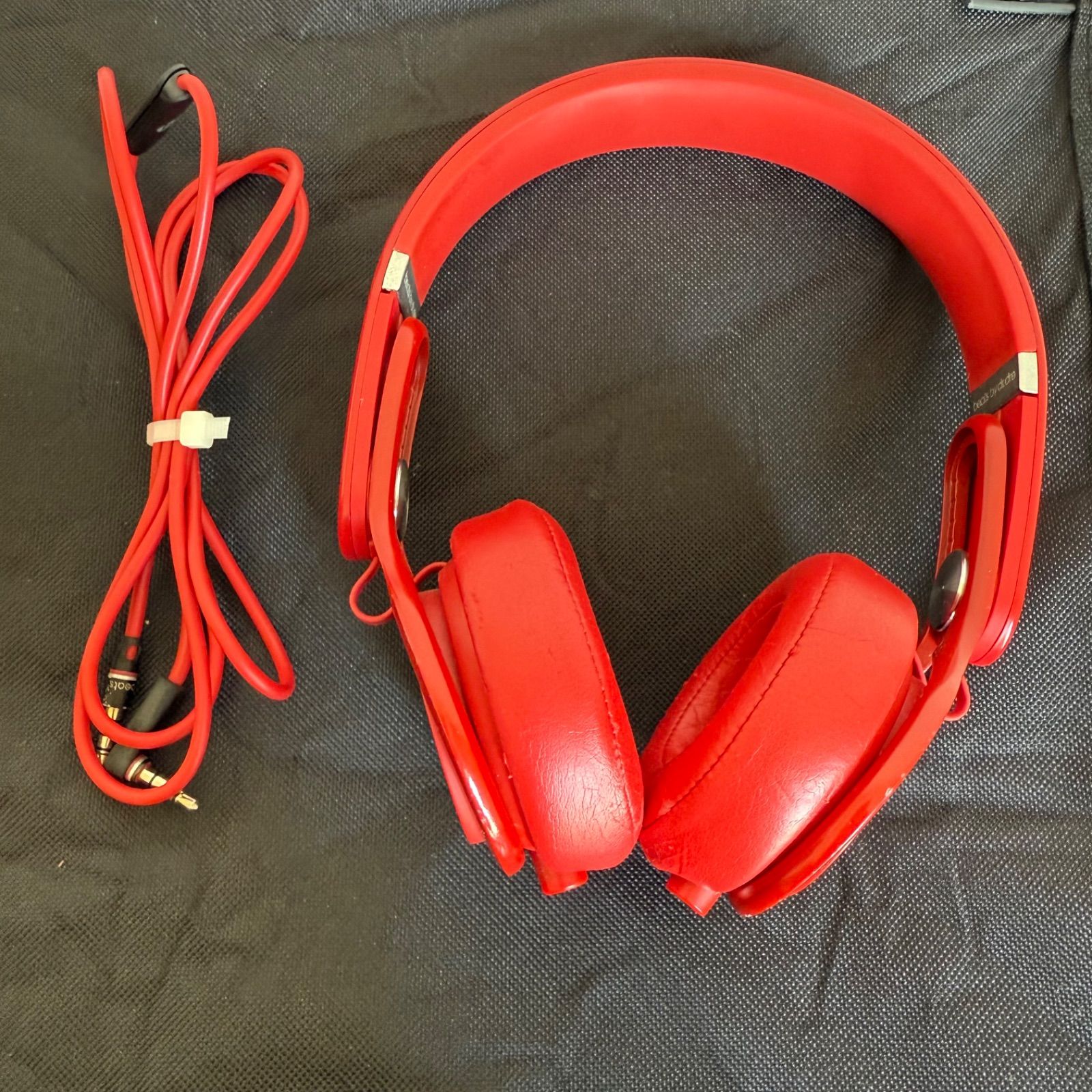 beats mixr ヘッドホンオンイヤー型 レッド - メルカリ