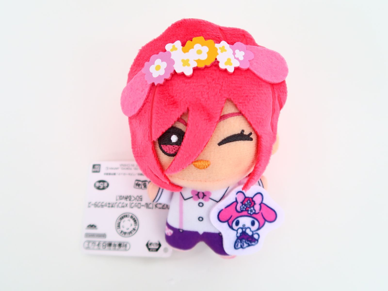 タグ付】千切豹馬×マイメロディ ちびぐるみ ブルーロック×サンリオ